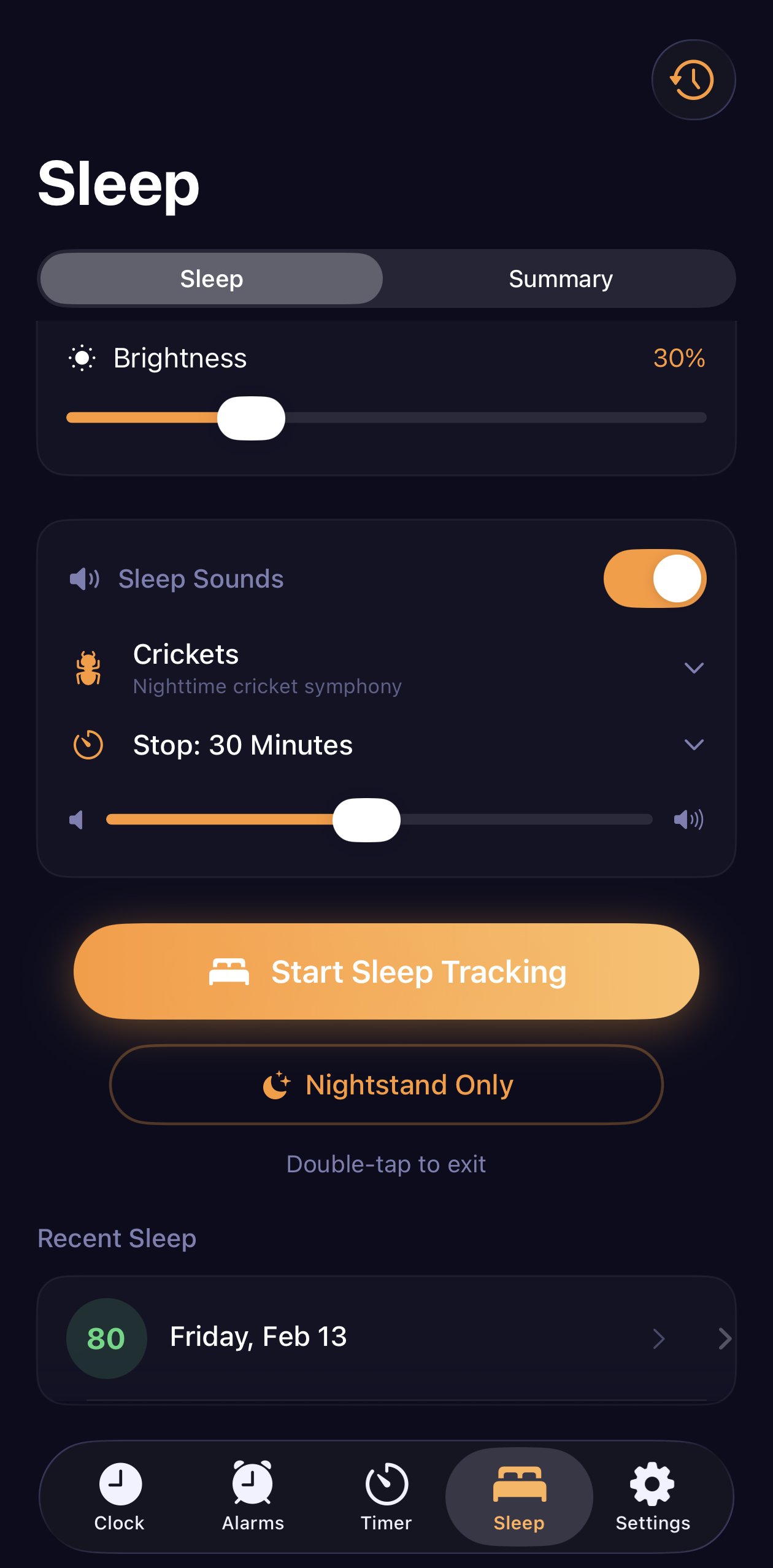 Sleep Tracking